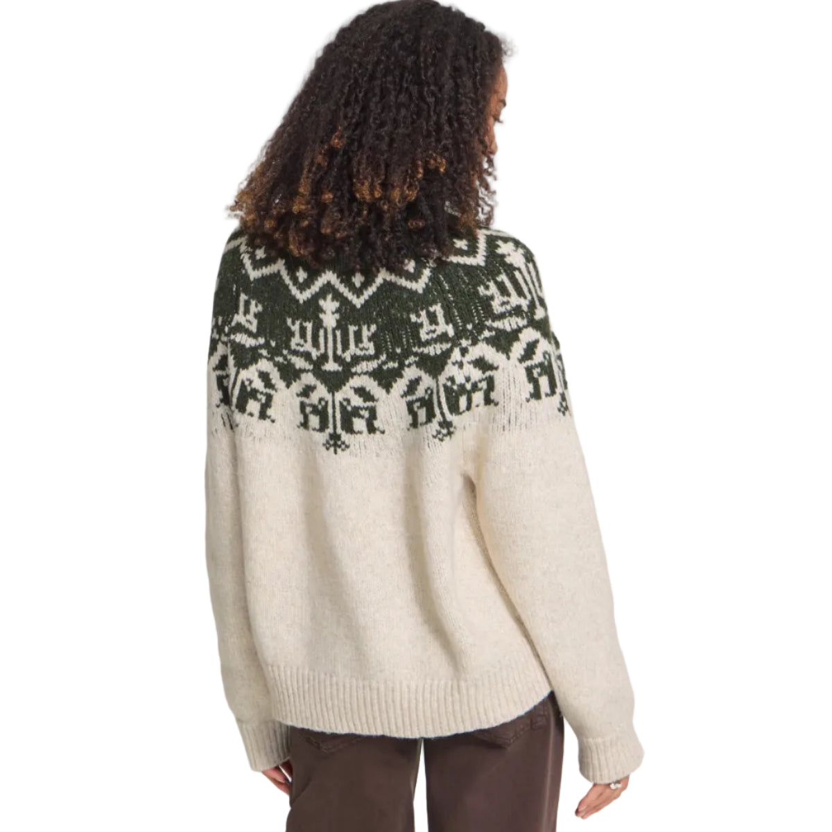 Ichi Womens Jumper IHNalas Rosin/Oatmeal Melange