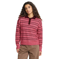 Ichi Womens Jumper IHSage Fruit Dove/Zinfadel