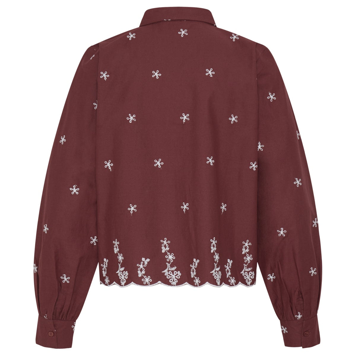 Ichi Womens Blouse IHEbrill Madder Brown