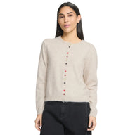 Ichi Womens Cardigan IHFantia Birch Melange