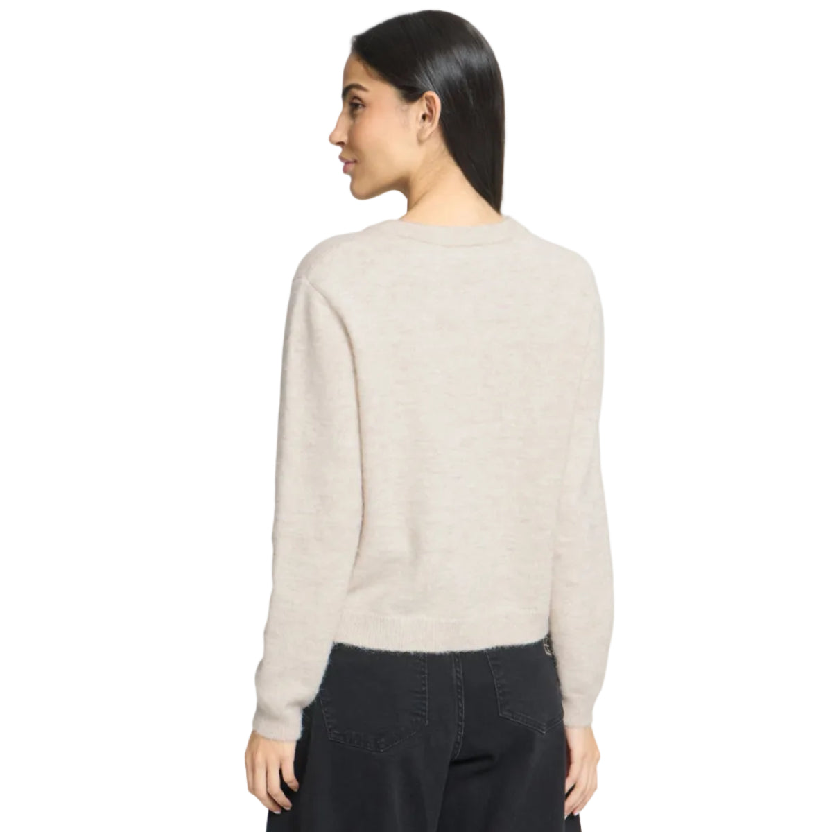Ichi Womens Cardigan IHFantia Birch Melange