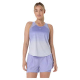 Asics Womens Road Fade Tank Bluebell
