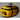 The North Face Base Camp extra-large gold and black duffel bag