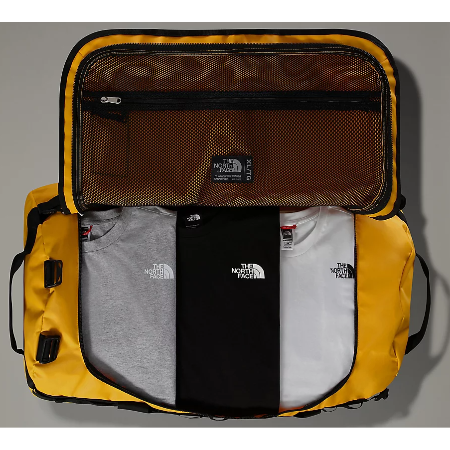 North Face Base Camp Duffel Extra Large Summit Gold TNF Black