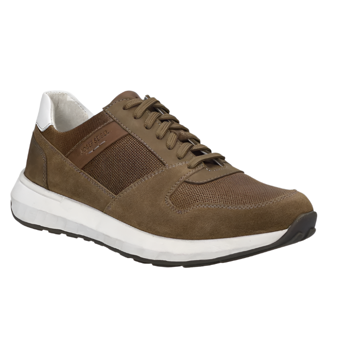 Josef Seibel Mens Shoe Cameron 10 Cognac Kombi