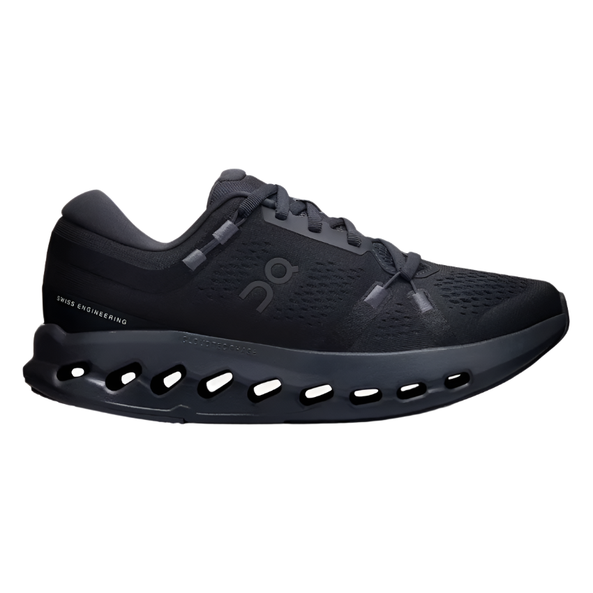 On Womens Trainer Cloudsurfer 2 Black/Black