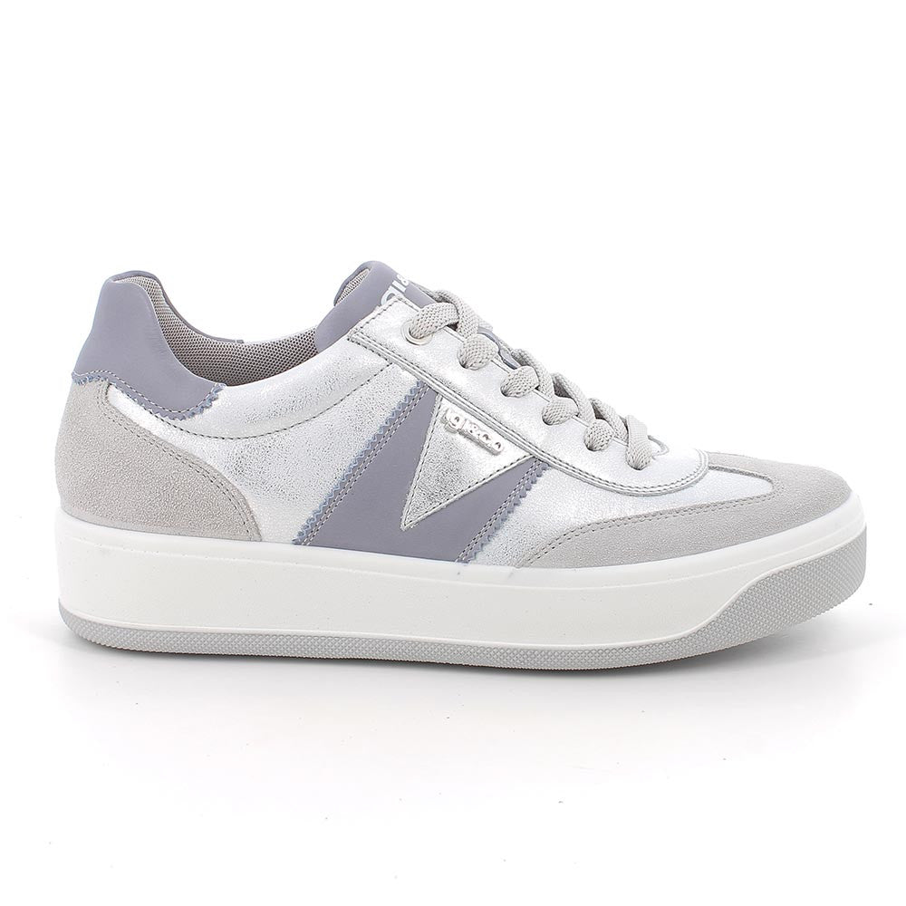 Igi & Co Womens Trainer 1144611 Perla/Argento