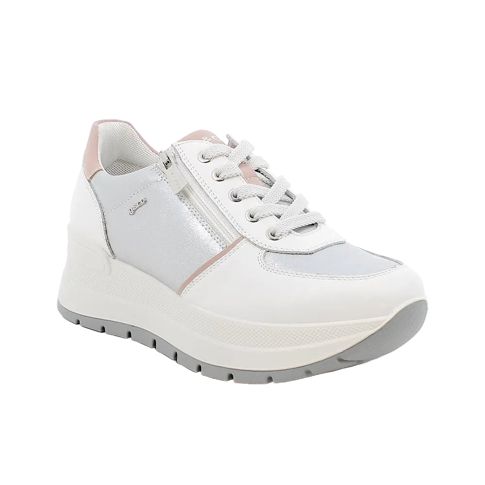 Igi & Co Womens Trainer 1157100 Bianco/Argento