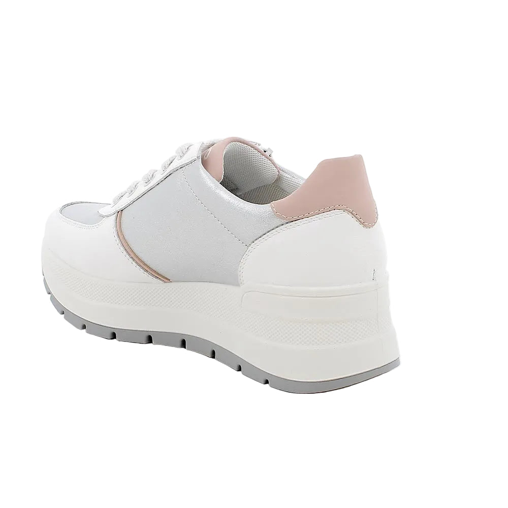 Igi & Co Womens Trainer 1157100 Bianco/Argento