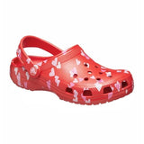Crocs girls' red slip-on clog