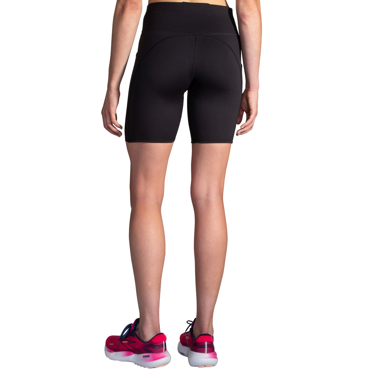 Brooks Womens Shorts Spark 8” Tight Black