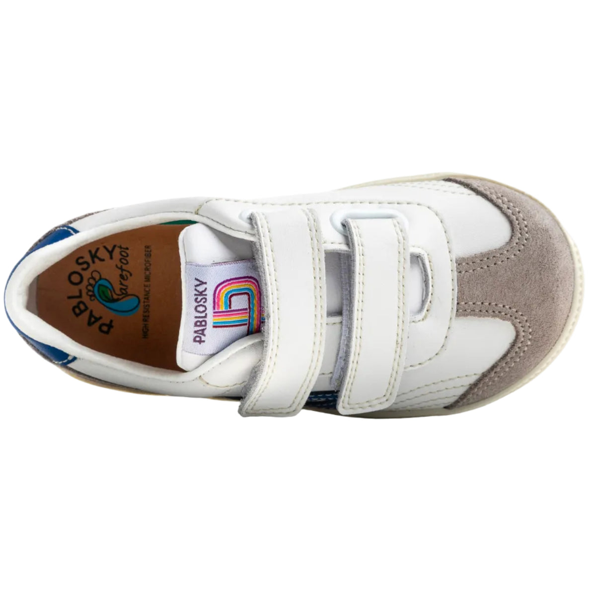 Pablosky boys' white shoe