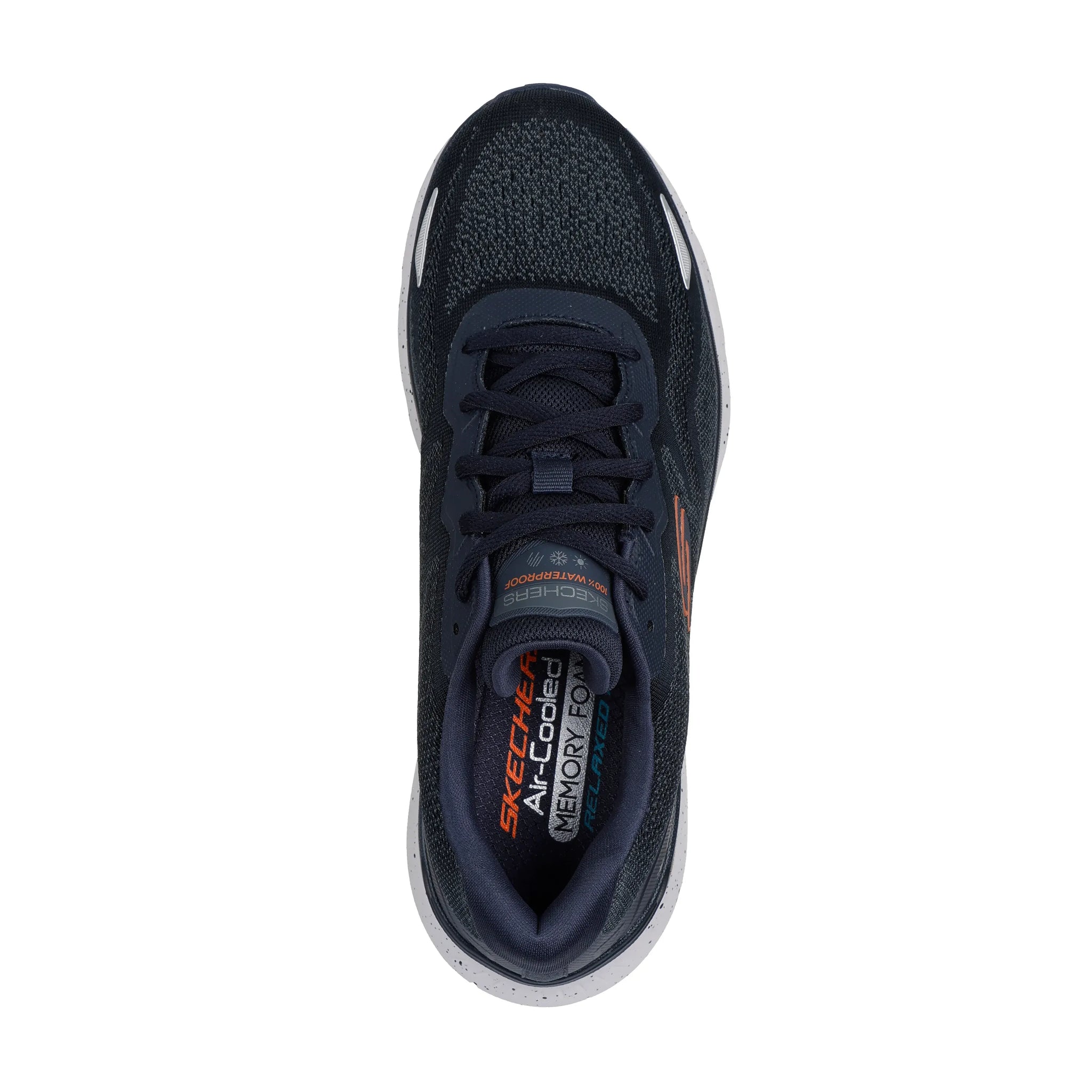 Skechers Mens Trainer Edgeride-Konzo Navy/Orange