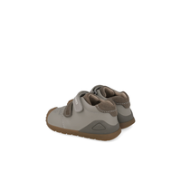 Biomecanics boys' brown leather shoe with velcro