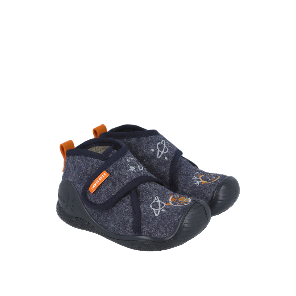 Biomecanics Boys Slipper 251144-A089 Azul Marino