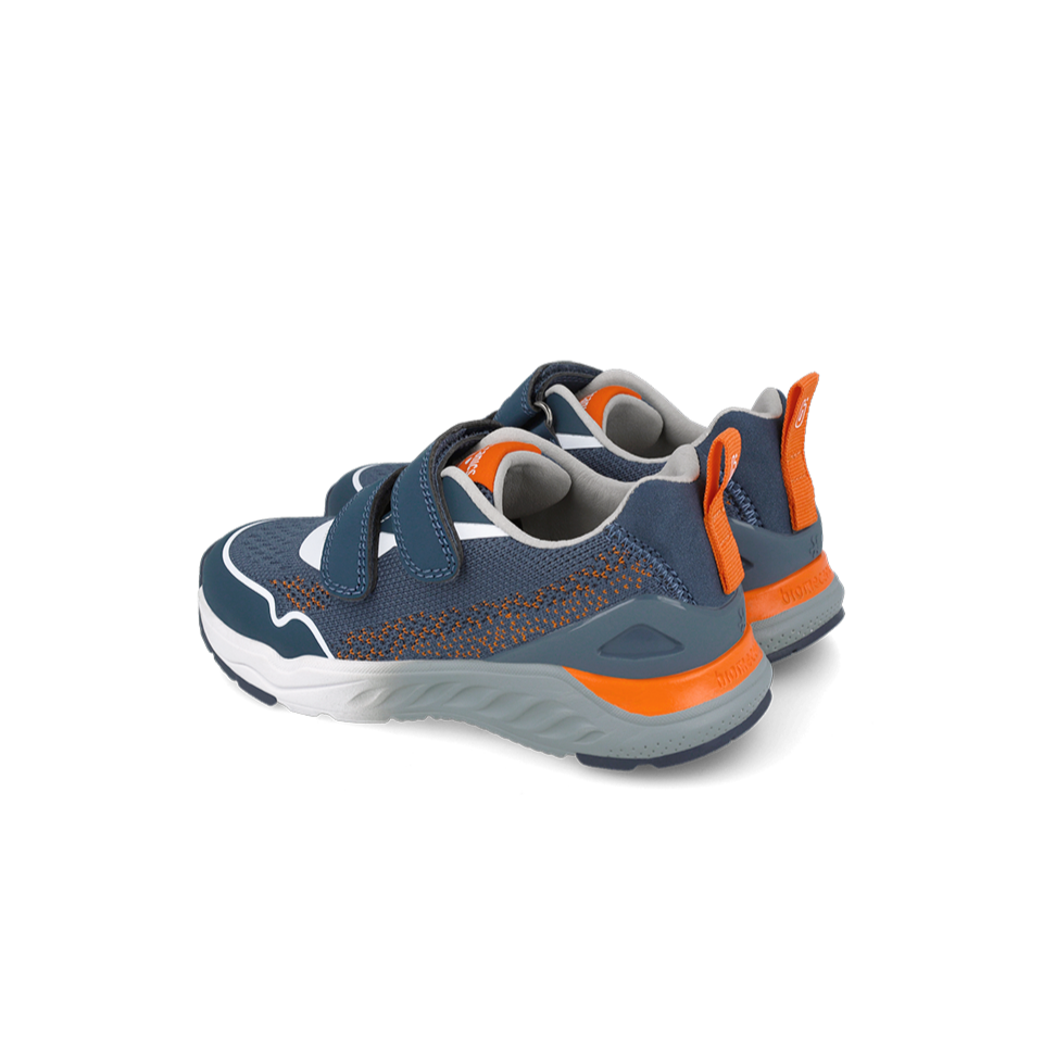 Biomecanics Boys Trainer 251270 B056 Azul/Naranja