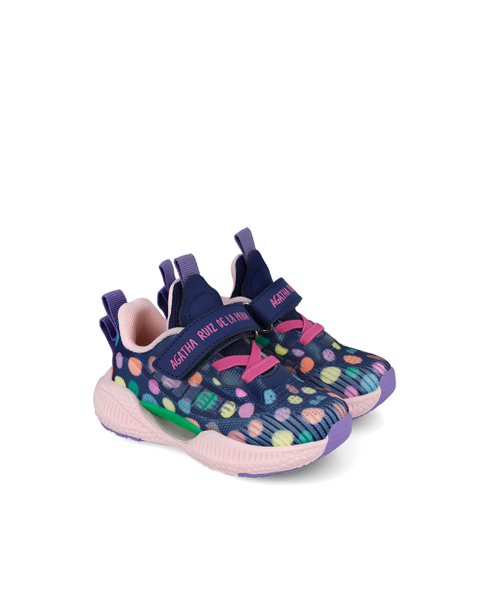 Agatha Ruiz Girls Trainer 251925 Azul
