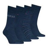 Tommy Hilfiger Mens 4 Pack Socks Set Jeans
