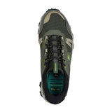 Skechers men's green leather trainer