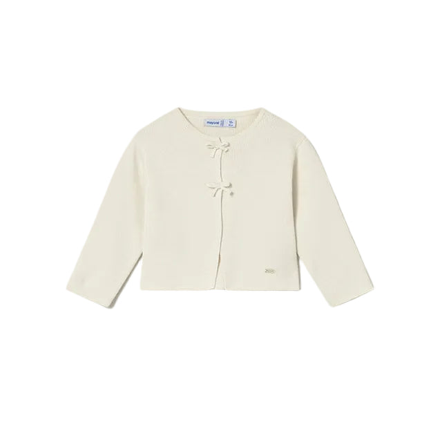 Mayoral Girls Cardigan 1307 Bone