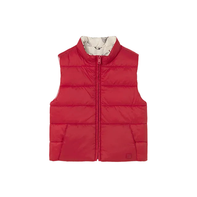 Mayoral boys' red gilet with zip