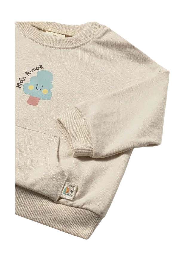 Mayoral Unisex Sweatshirt 1487 Almond