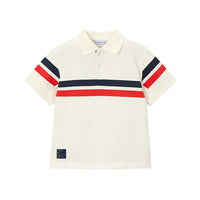 Mayoral Boys Polo 3107 Cream/Red