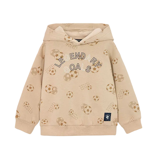 Mayoral boys' walnut hoodie