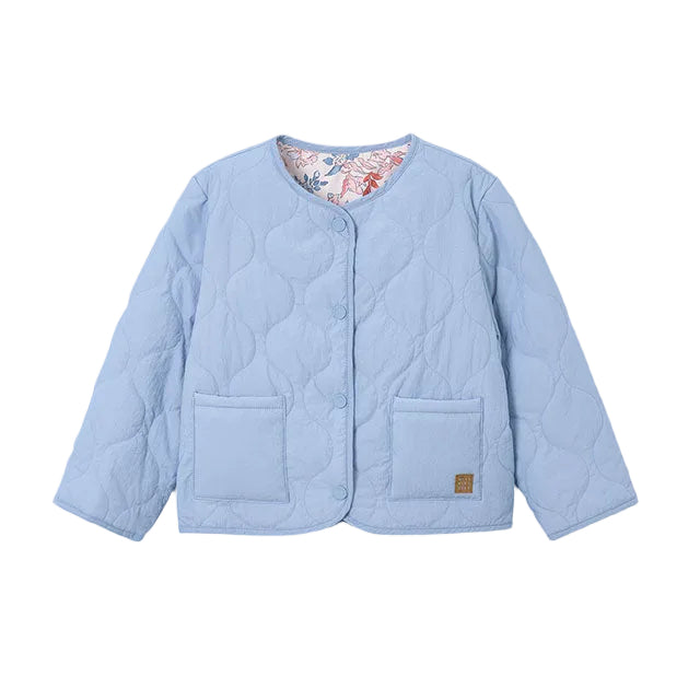 Mayoral Girls Jacket 3452 Sky Blue