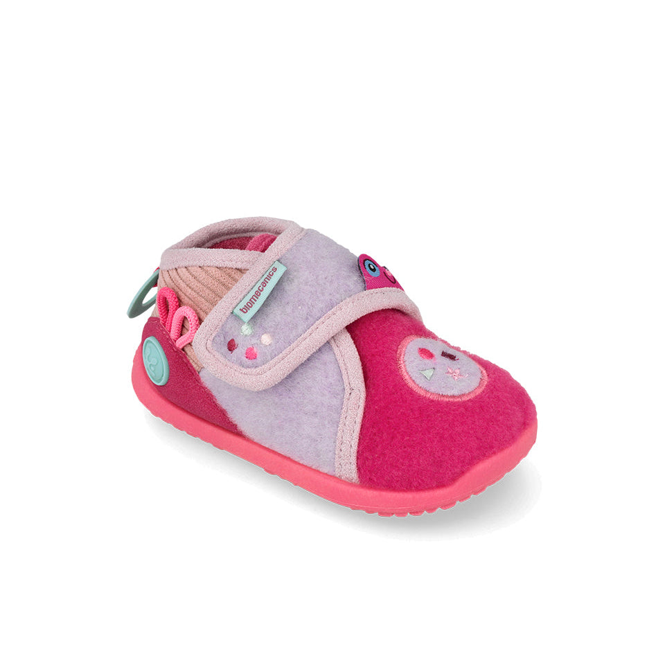 Biomecanics Girls Slipper 261185-B Pink