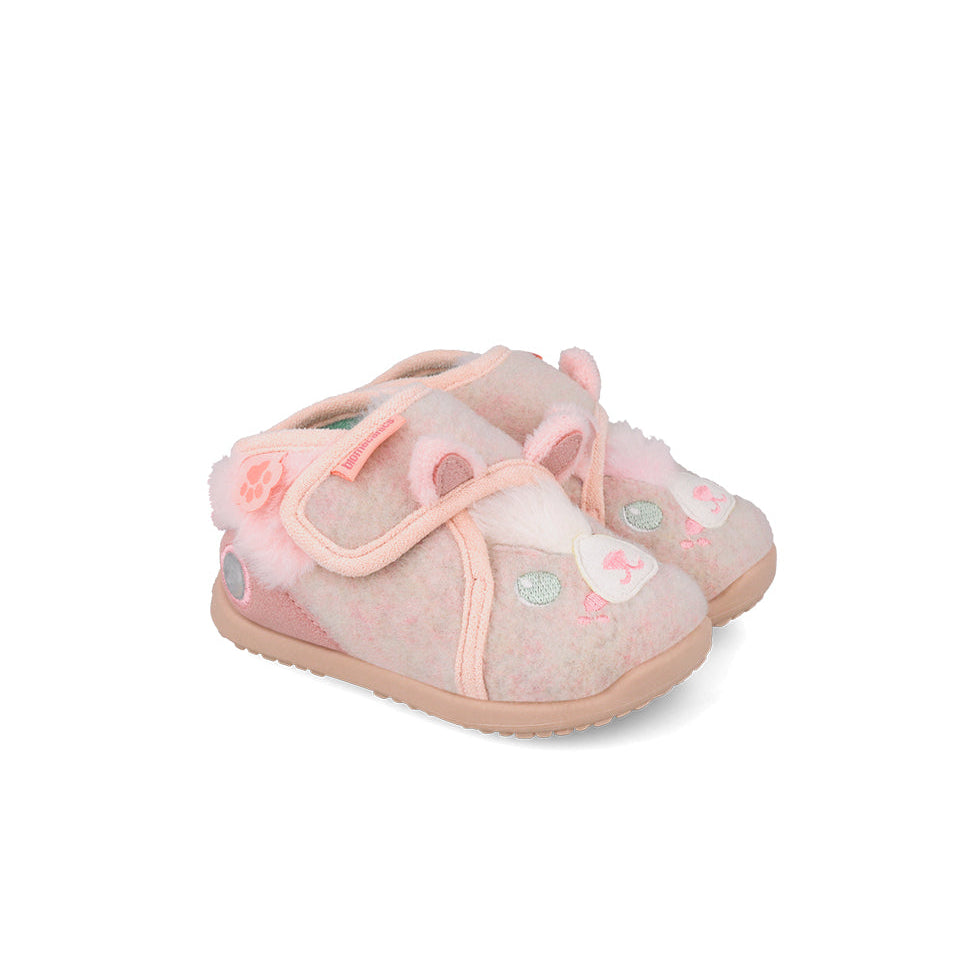 Biomecanics Girls Slipper 261186-B Pink
