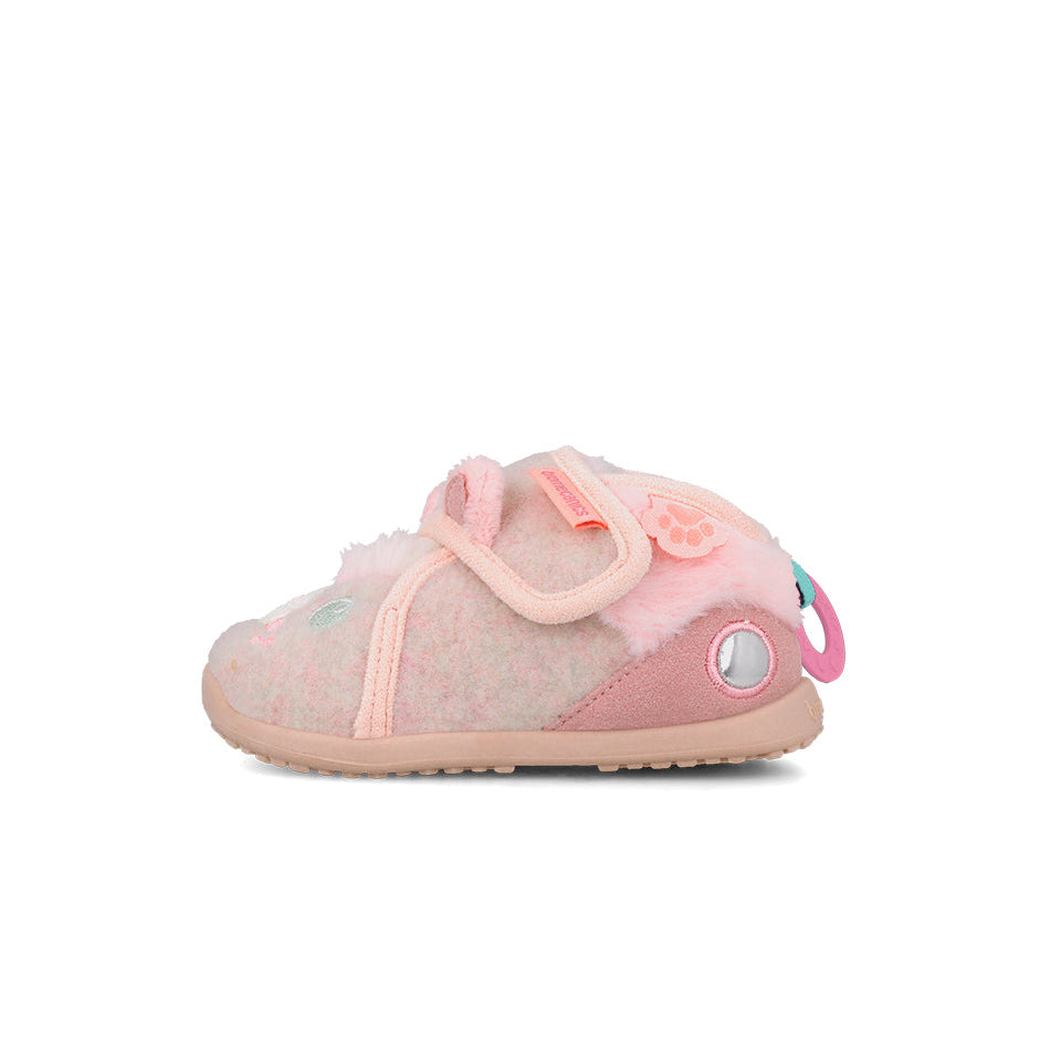 Biomecanics Girls Slipper 261186-B Pink