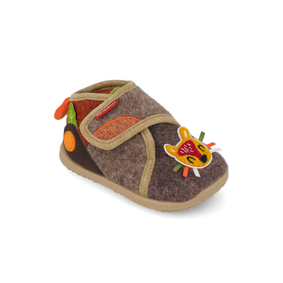 Biomecanics Boys Slipper 261187-A Brown