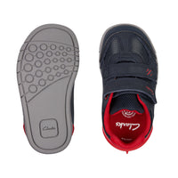 CLA Rex Play T Navy/Red Lea