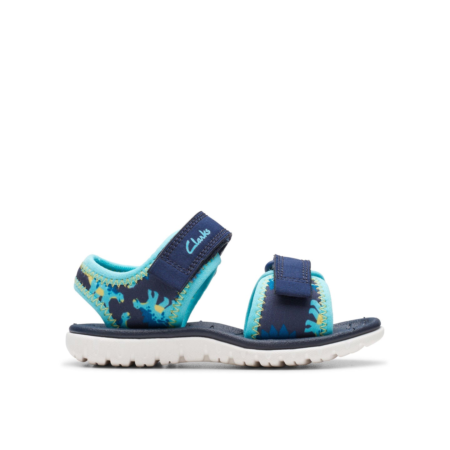 Clarks Boys Sandal Surfing Tide T Navy/Turquoise