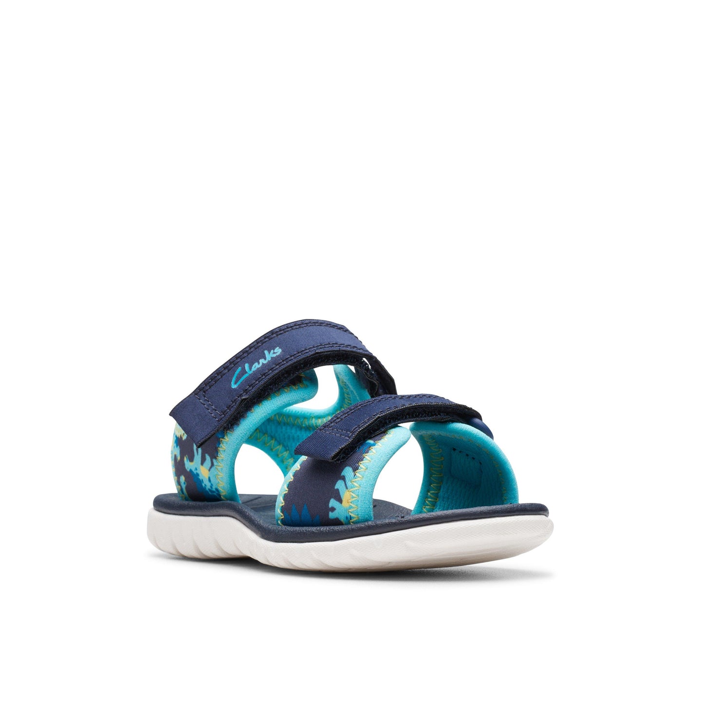Clarks Boys Sandal Surfing Tide T Navy/Turquoise