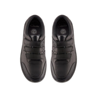 Clarks Boys School Shoe Daze Step 2 Y Black Leather