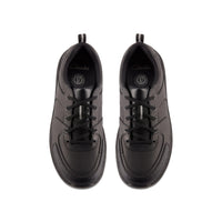 Clarks Boys School Shoe Daze Loop 2 Y Black Leather