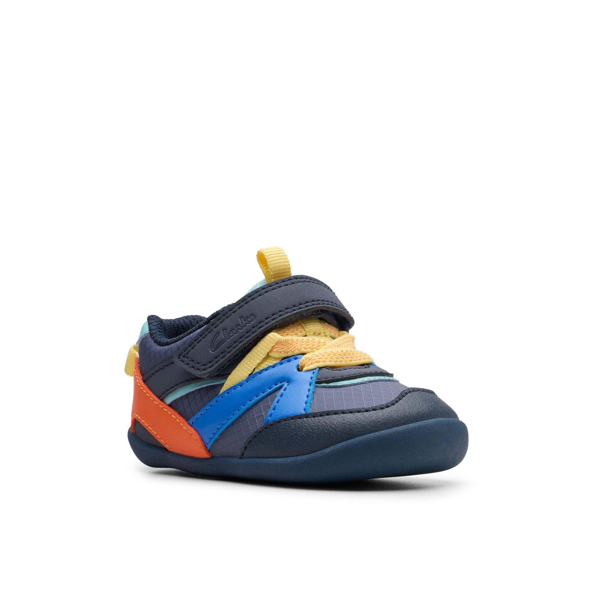 Clarks Boys Pre Walker Roamer Sport T Grey Combi