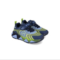 Garvalin Boys Trainer 261805-A Blue/Lime
