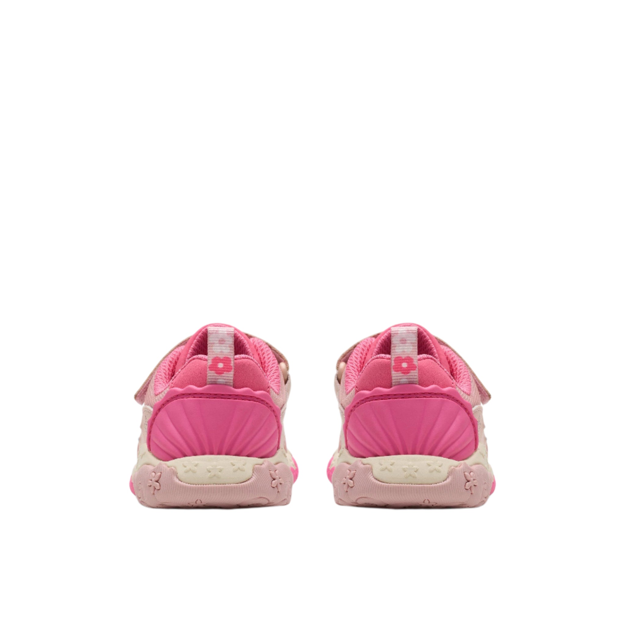 Clarks Girls Trainer Tidal Shell T Pink Combi