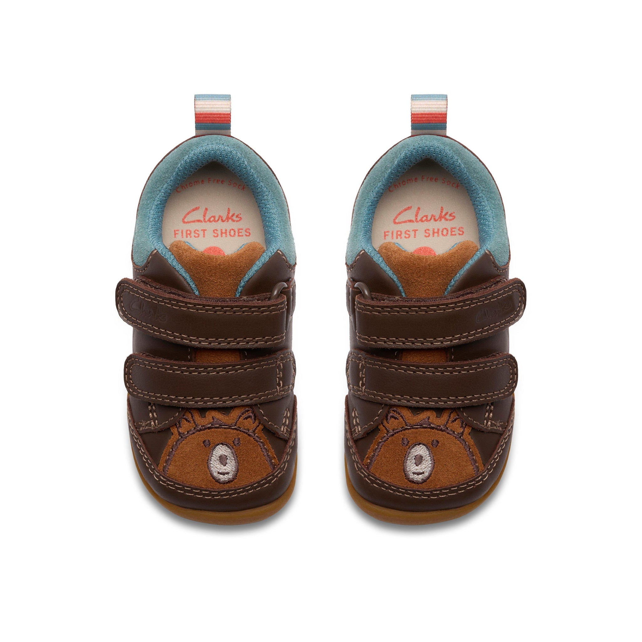 Clarks Boys Pre Walker Roamer Eden T Chestnut