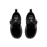 Clarks Girls Shoe Cove Bow T Black Patent