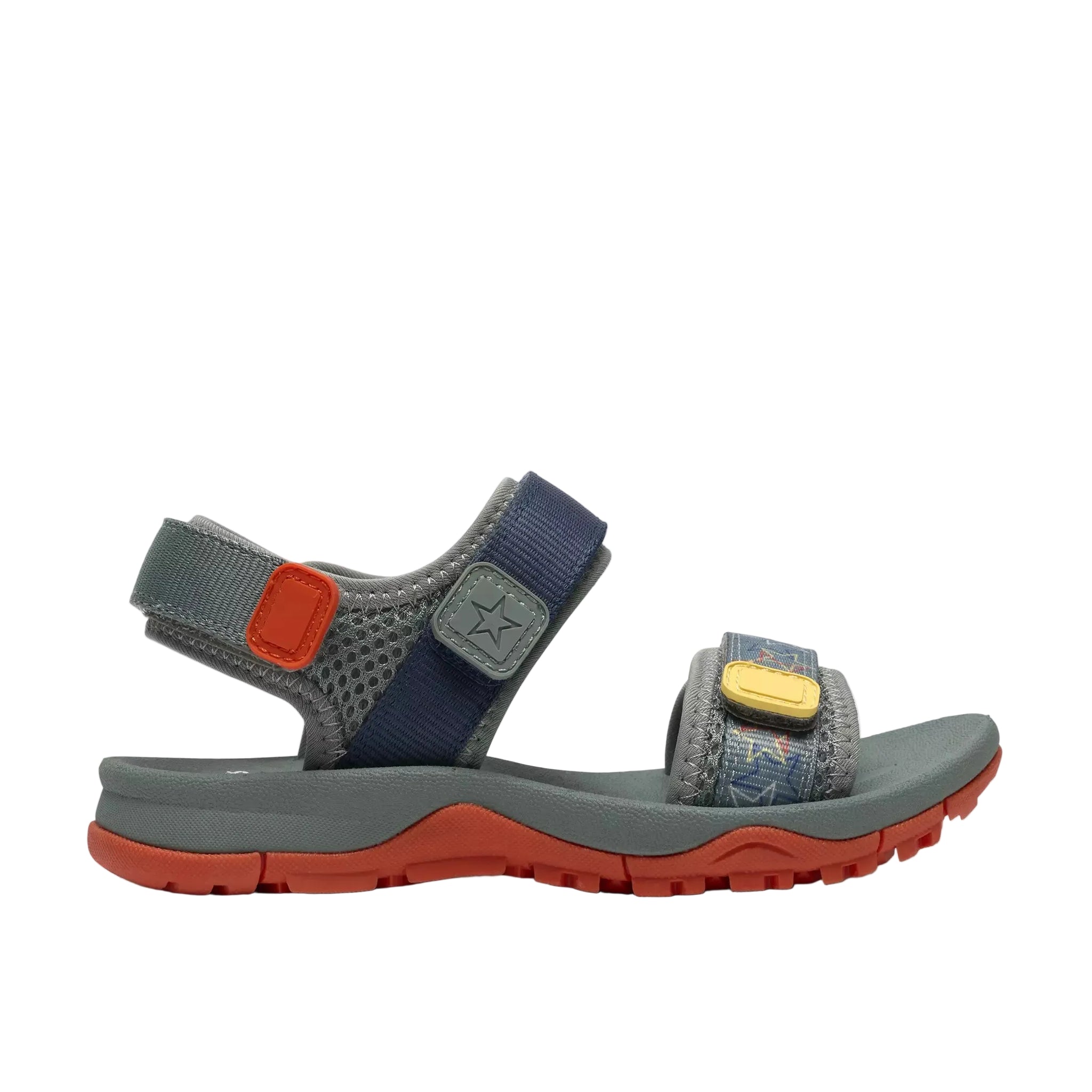 Clarks Boys Sandal Wharf Tide K Green Combination
