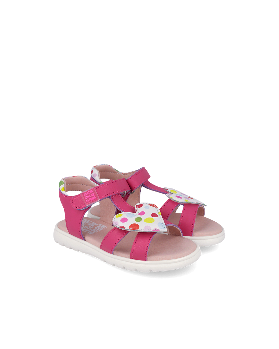 Agatha Ruiz Girls Sandal 262961 Fucsia