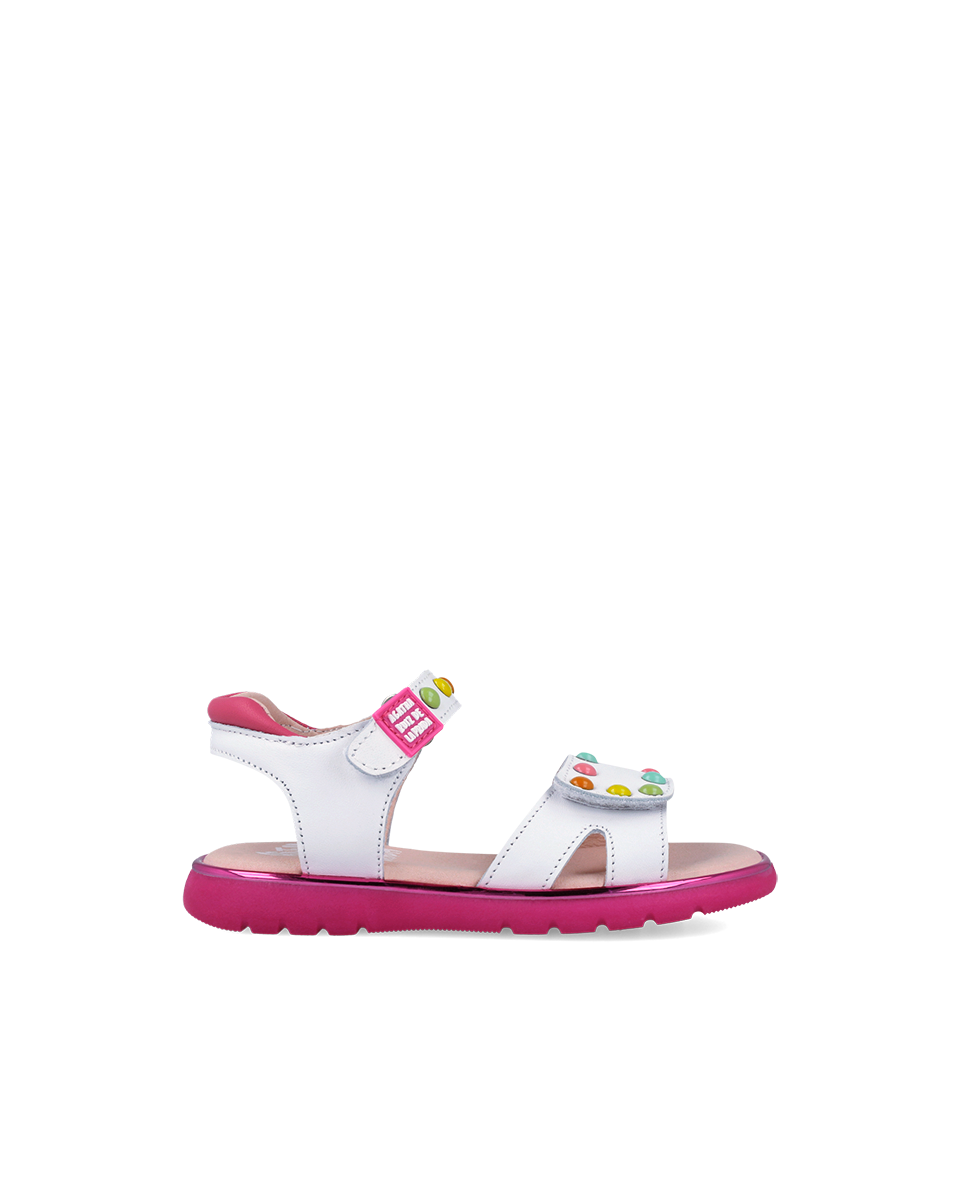 Agatha Ruiz Girls Sandal 262963 Blanco