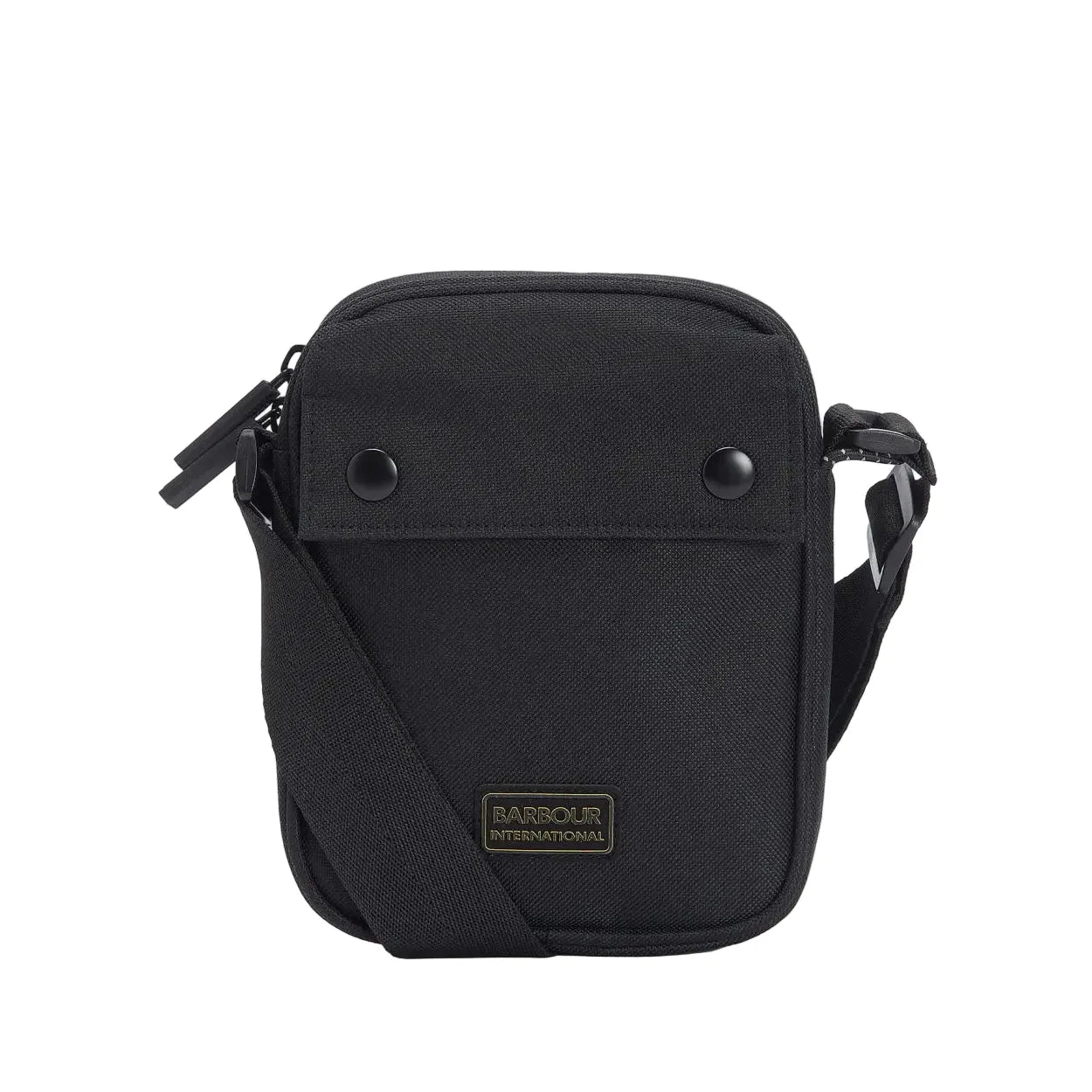 Barbour International Unisex Crossbody Bag Knockhill Essential Black
