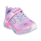 Skechers Girls Trainer S-Lights Eternal Heart Lights Light Pink