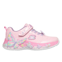 Skechers Kids Trainer Butterfly Bliss Light Pink/Multi
