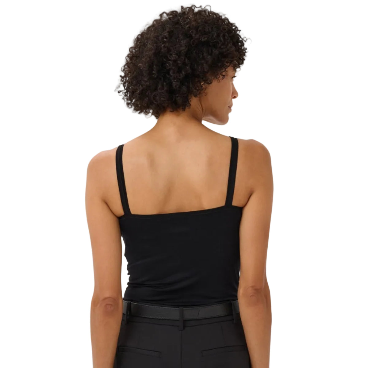 Part Two Womens Vest Top Hydda Black